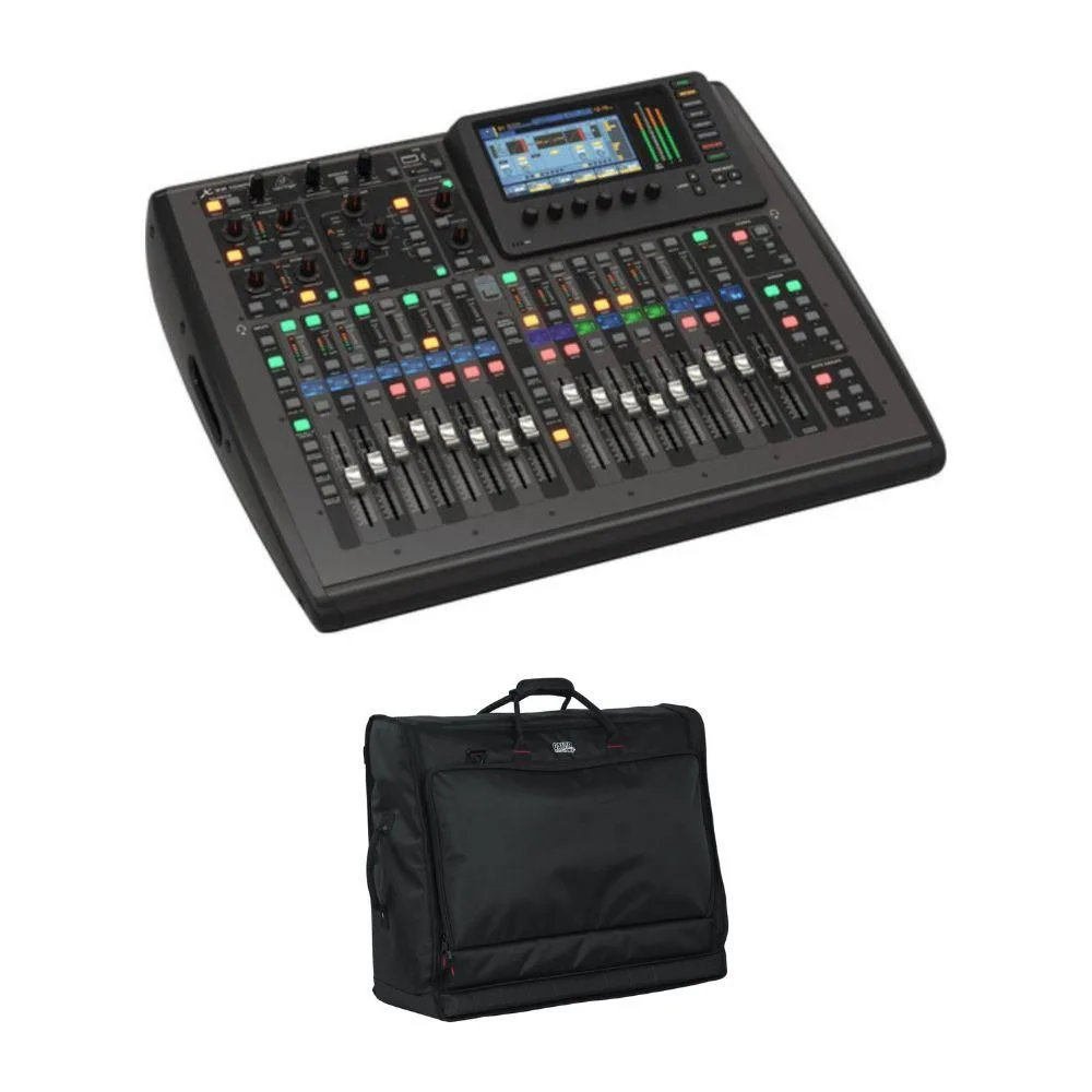 Behringer Behringer X32 COMPACT 16 x 8 Digital Mixing Console Bundle with Gator G-MIXERBAG-2621 — product photo