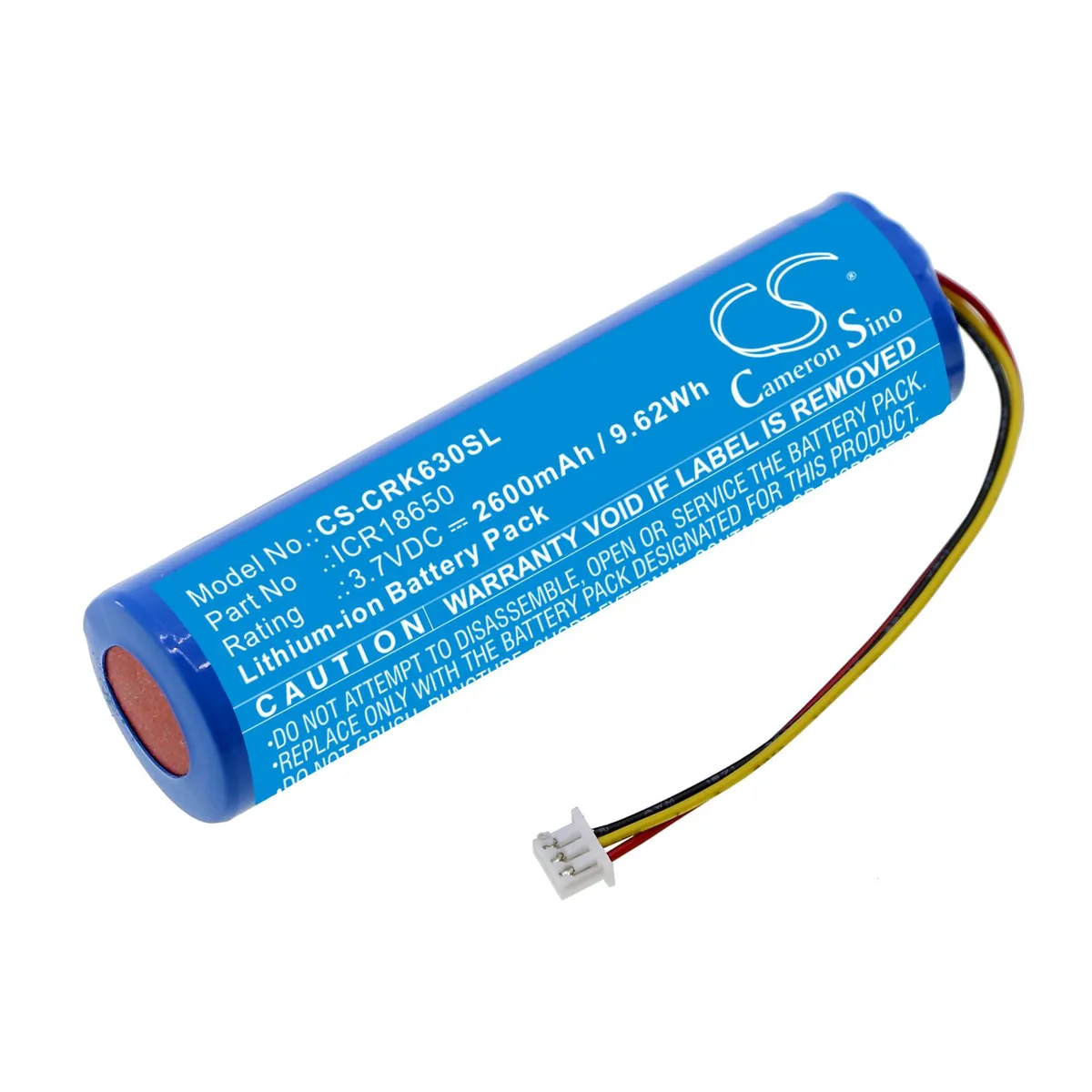 Estry Estry K63 2600mAh 3.7V standard battery — product photo