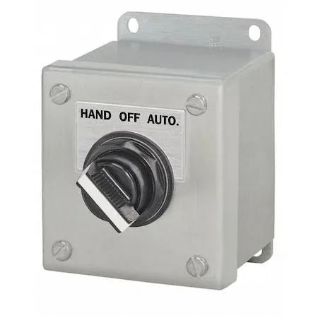 SIEMENS SIEMENS 52C156S Selector Switch Control Station Hand/Off/Auto — product photo