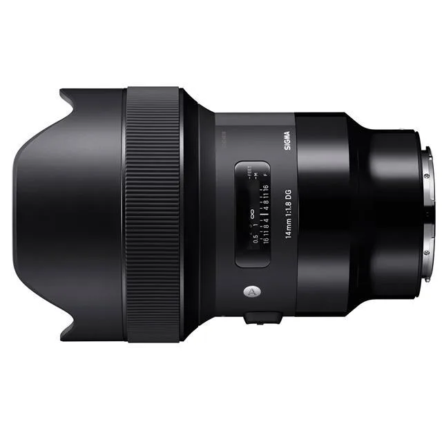 SIGMA Sigma 14mm f/1.8 DG HSM Art Lens for Leica L, Black — product photo