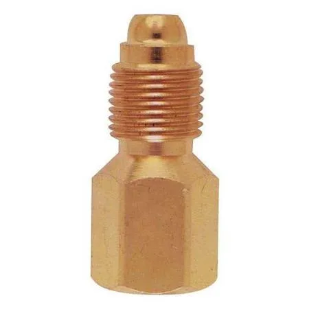 Miller Electric surge protector with 5/8-18 UNF male and female fittings, .032 in orifice