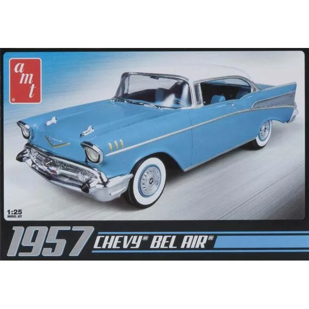 AMT AMT 638 1957 Chevy Bel Air 1/25 Scale Model Kit — product photo