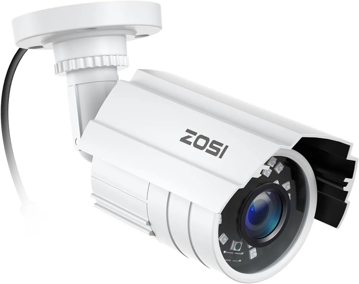 TAURKENAM TAURKENAM 2.0MP 1080P 4-in-1 TVI/CVI/AHD/CVBS bullet cctv camera White — product photo