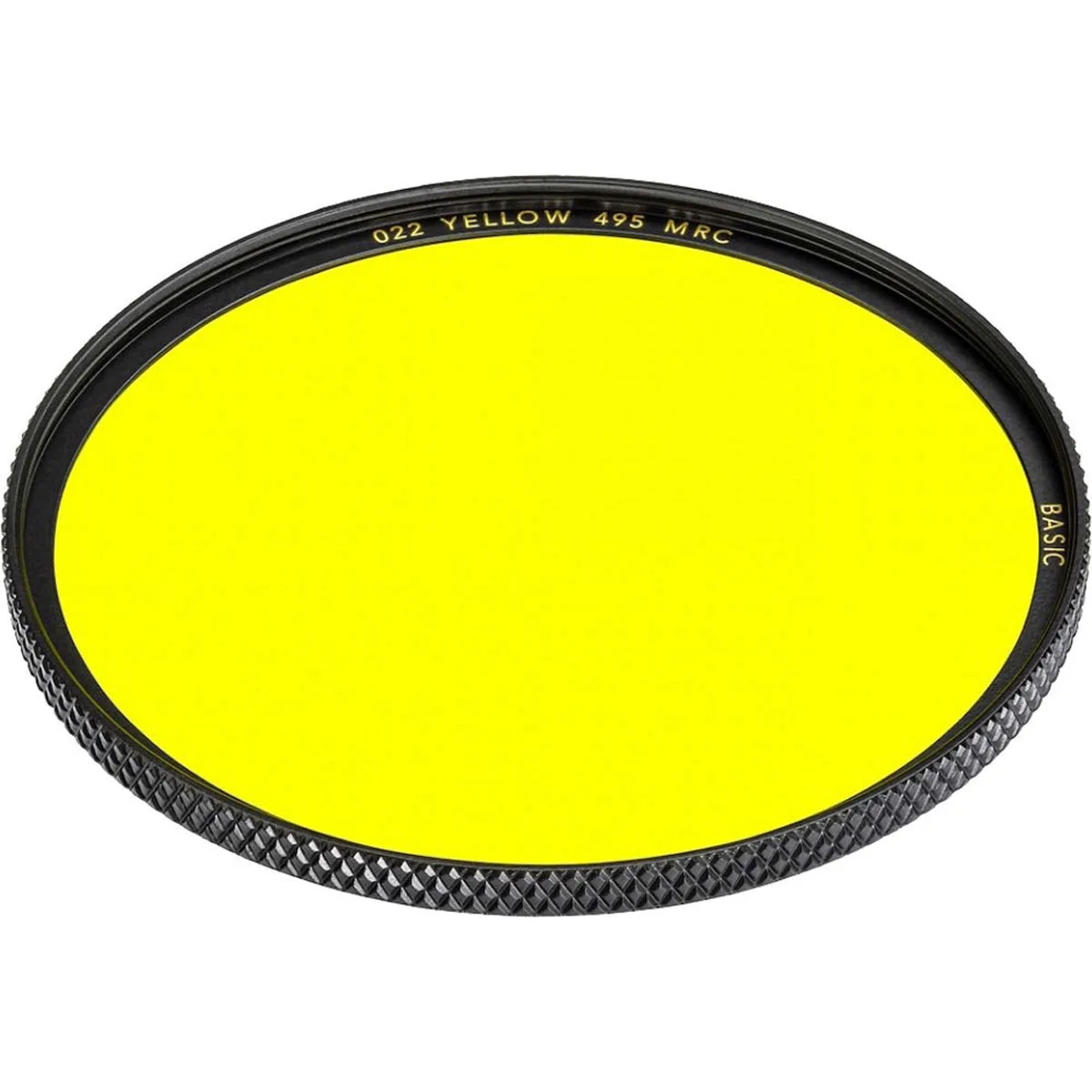 B + W Filter Company B + W 52mm Basic 022M MRC Yellow 495 camera filter — product photo