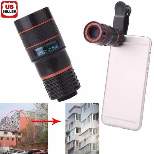 NShi NShi 8X Optical Zoom Clip-On Smartphone Lens — product photo