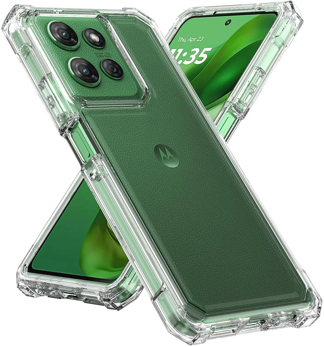 Nakedcellphone Nakedcellphone Clear Hybrid Case for Motorola G Play 2026 / Moto G 2026 — product photo