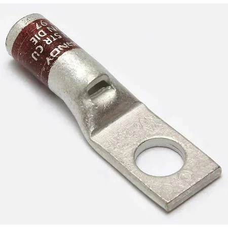 Burndy Burndy YA2CL4BOX One-Hole Compression Lug 2 AWG 3/8 in Stud — product photo