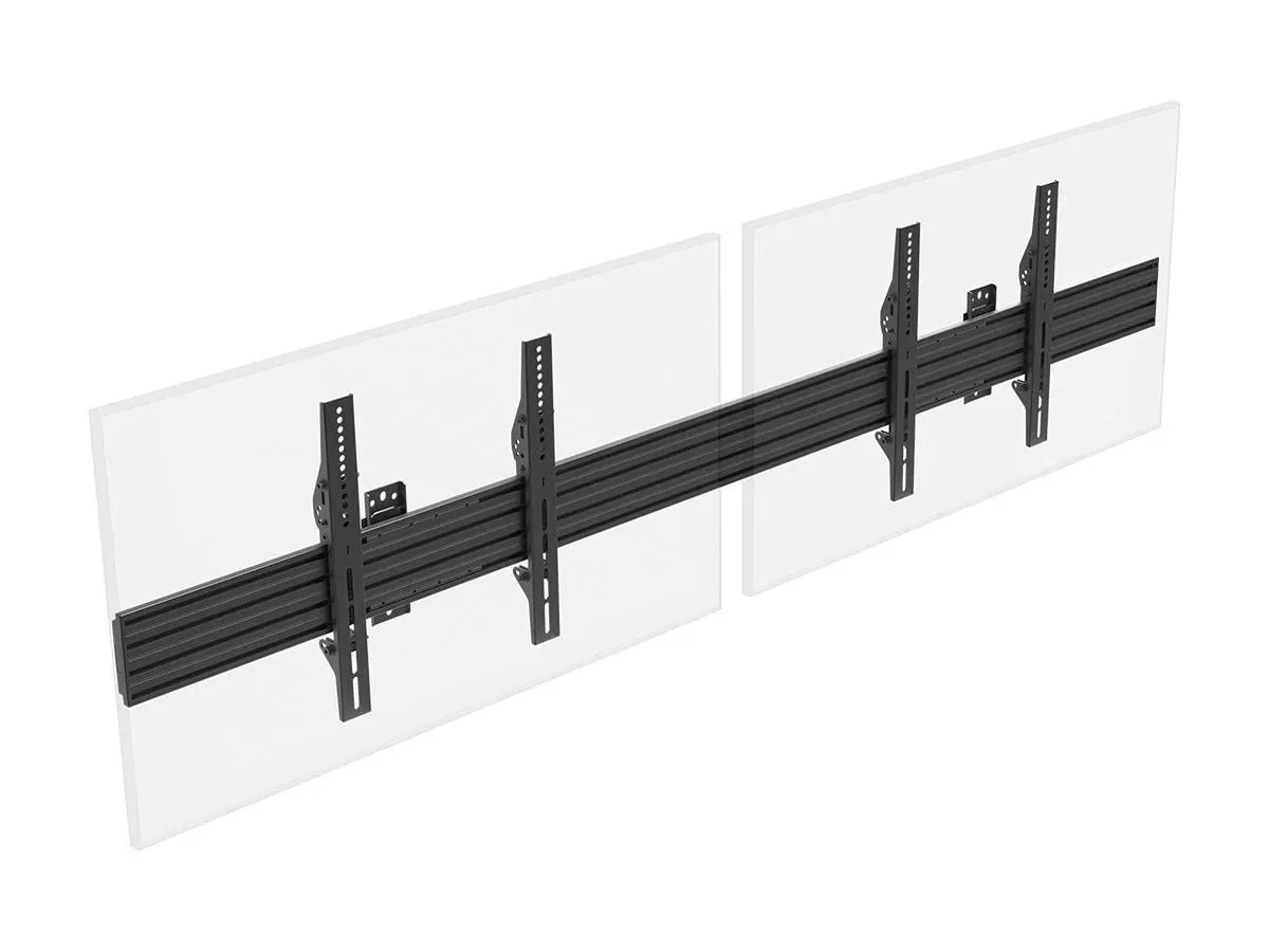 Monoprice Inc. Monoprice 139661 2x1 Menu Board TV Mount 32-65in 66lb VESA 600x400 — product photo