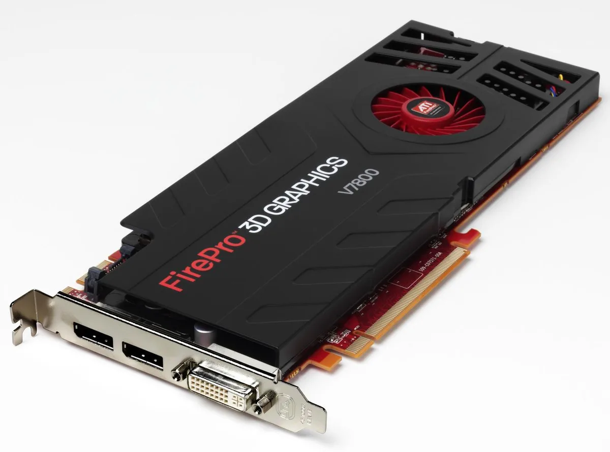 ATI ATI FirePro V7800 2GB GDDR5 workstation graphics card — product photo