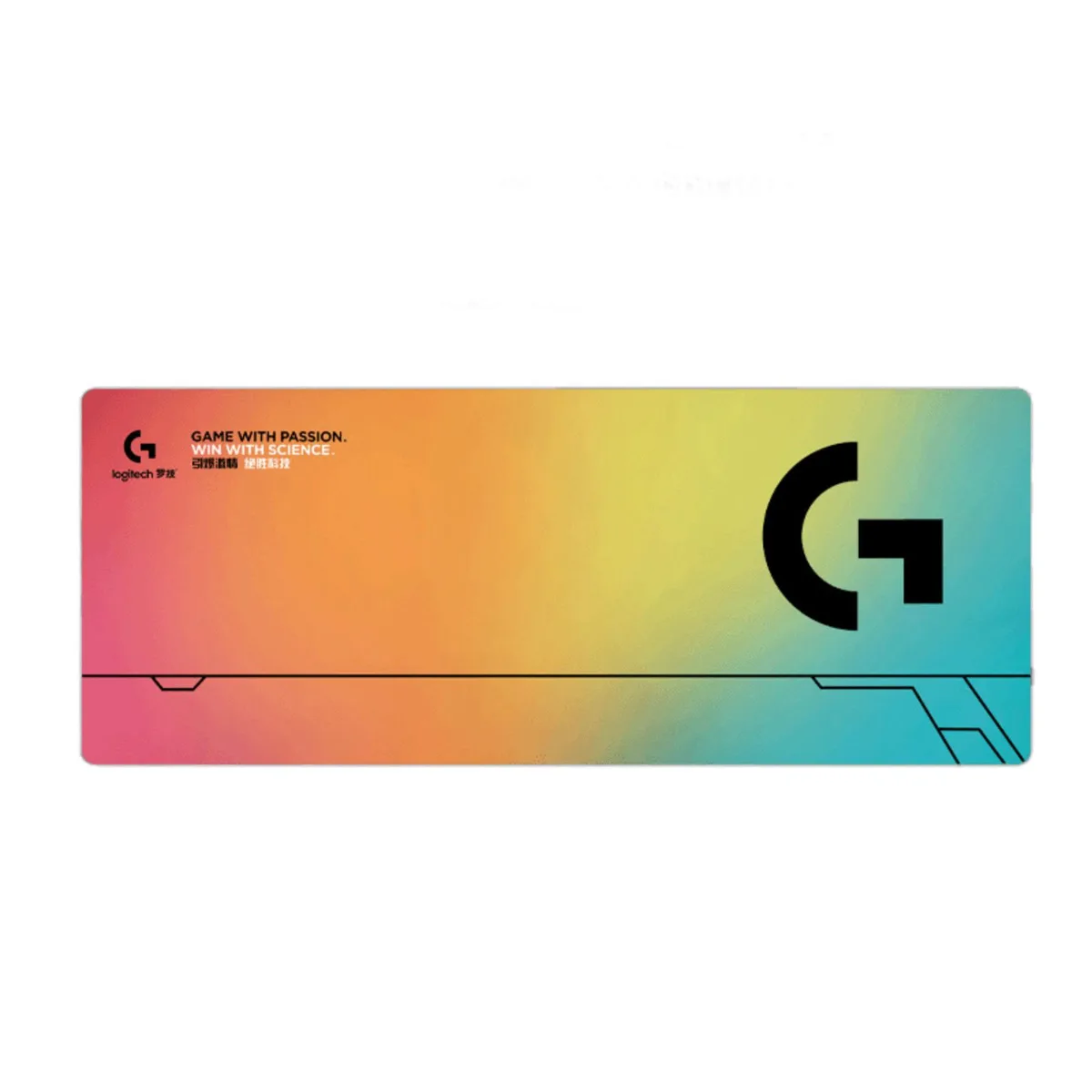 Logitech Logitech Studio Series Desk Mat 80×30 cm Orange Yellow — product photo