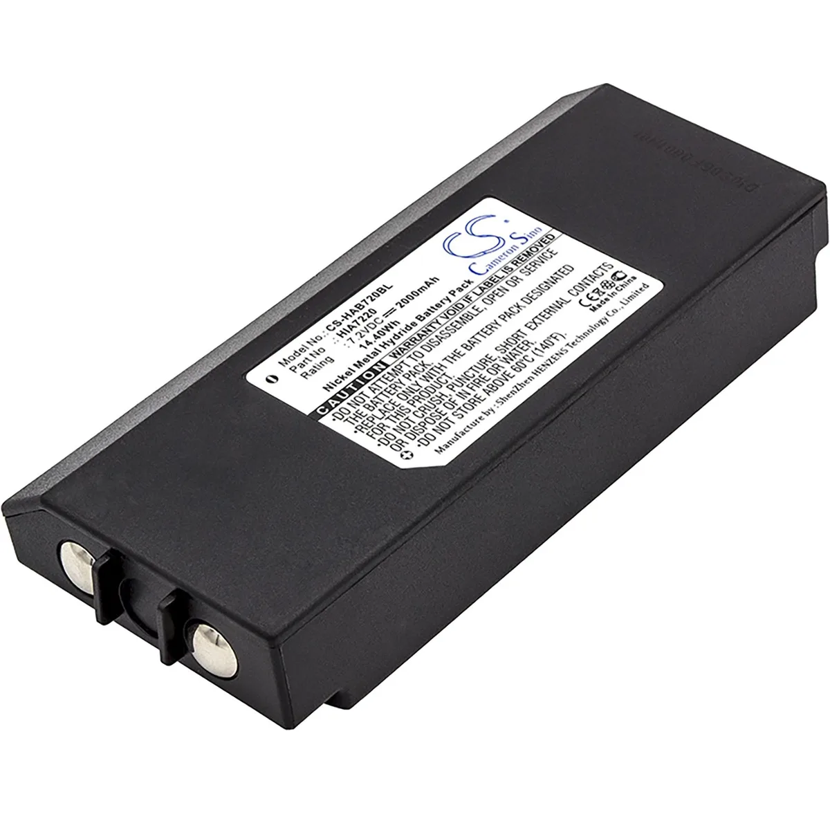 Cameron &amp; Co Cameron &amp; Co DS-CS-HAB720BL standard battery 7.2V 2000mAh Ni-MH black — product photo
