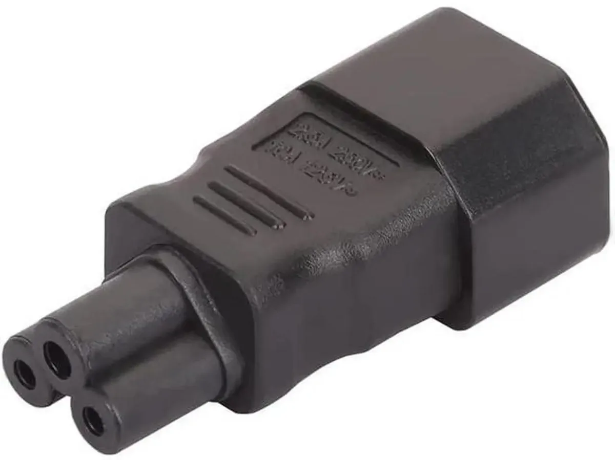 SMUGDESK SMUGDESK IEC320 C14 to C5 Power Converter Adapter — product photo
