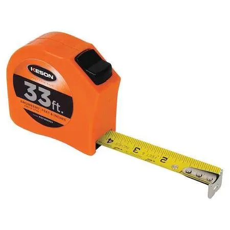 Keson Industries Keson Industries 33 ft Engineer's Tape Measure 1 in Blade PGT181033V — product photo