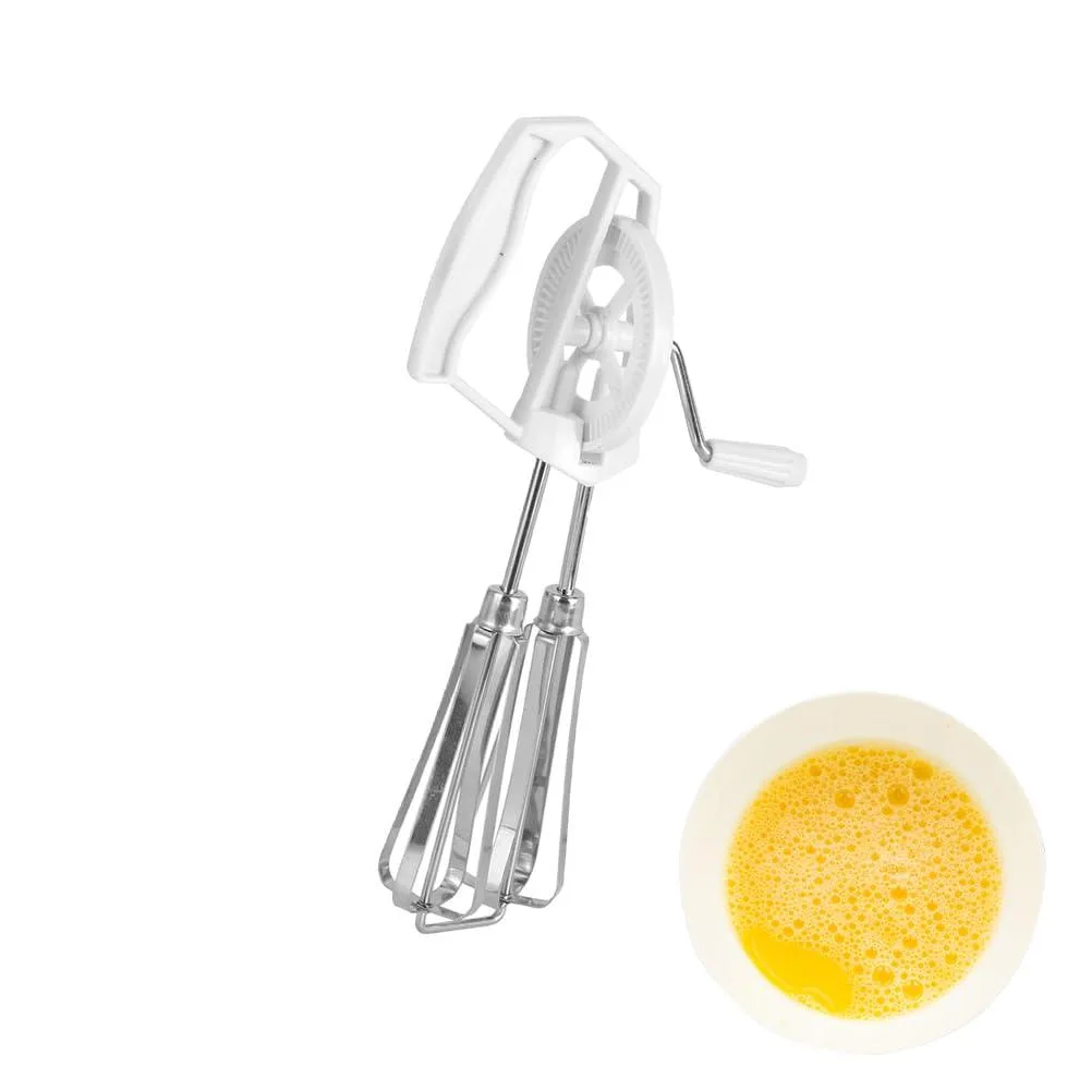  OXO Tiiyee Manual Egg Beater Stainless Steel Black 25.5cm — product photo