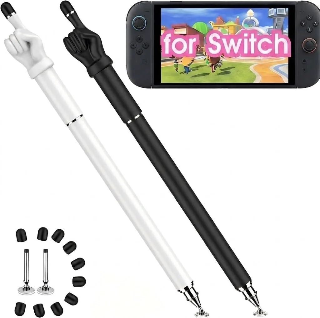 Stylus Pen 6.8 in 10 tips 12 disc tips — product photo