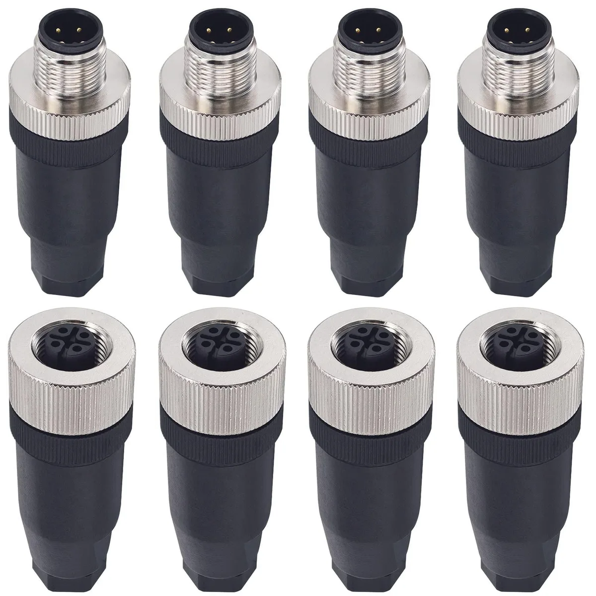 Alphacool Alphacool M12 4 Pin Aviation Connector IP67 2 in 1 accessory — product photo
