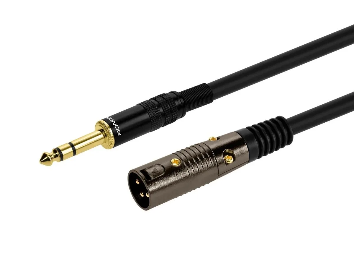 Monoprice Inc. Monoprice 104765 XLR to 1/4in TRS 35ft 16AWG — product photo
