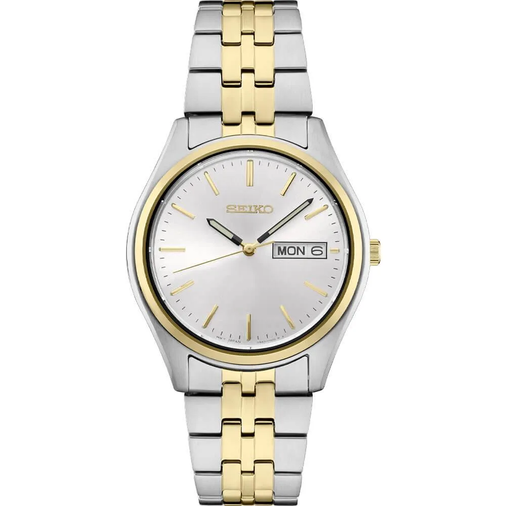 Seiko Seiko SUR432 Essentials Two Tone Stainless Gray Watch Accessory — product photo