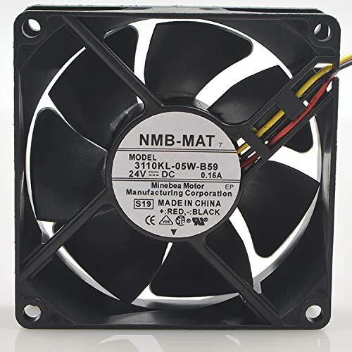 CAFELE CAFELE 3110KL-05W-B59 8025 24V 0.15A 3250 RPM case fan — product photo