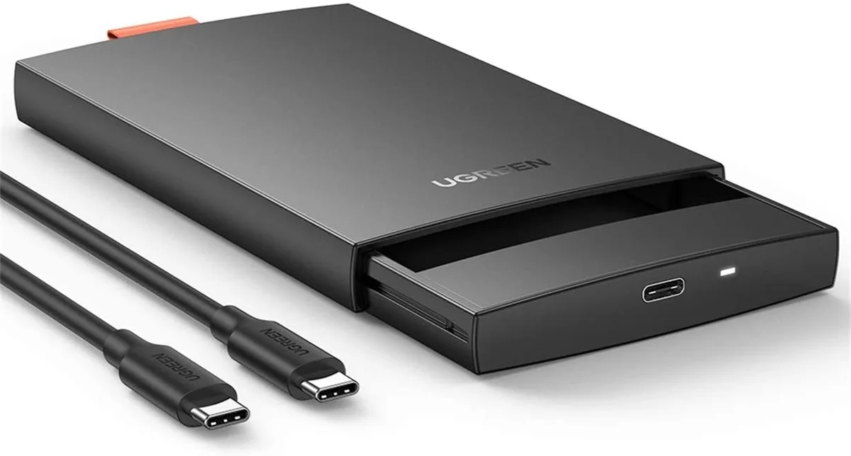 dolaer dolaer 2.5 inch SATA HDD SSD USB C 3.1 Gen 2 enclosure handheld pcs accessory — product photo