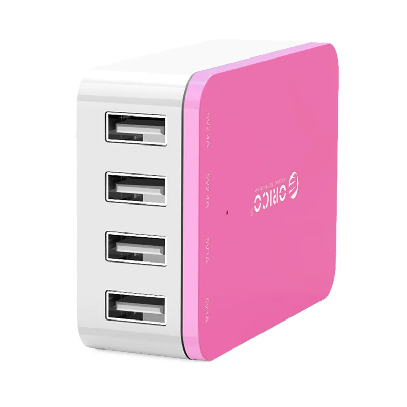 Orico Orico CSI-4U-PK 20W 4-Port USB Charger Pink — product photo