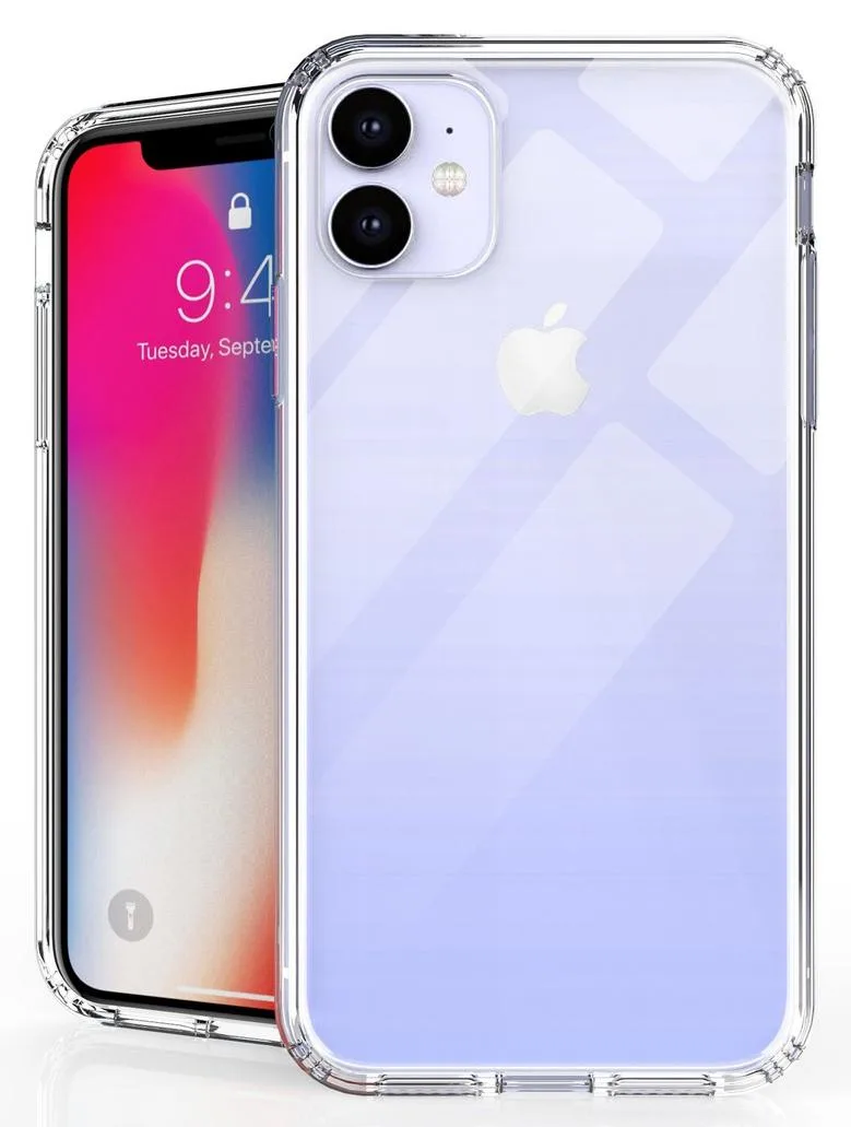 Nakedcellphone Nakedcellphone AquaFlex Clear Case for iPhone 11 — product photo