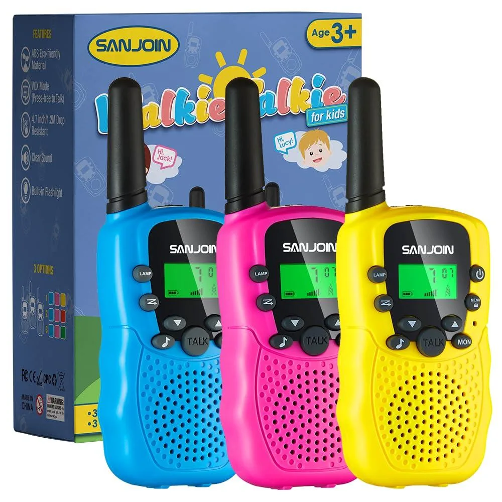  SANJOIN T-388 Walkie Talkie Radio 22 Channels 3.7 V 90 g — product photo