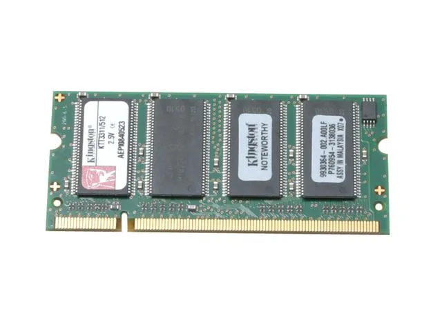 Kingston Technology Corp. Kingston Technology Corp. KTT3311/512 512MB 184-Pin DDR SDRAM memory upgrade — product photo