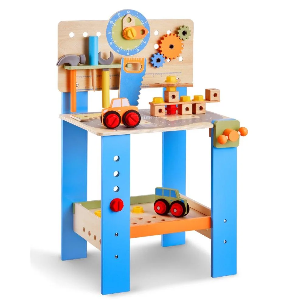 VEVOR VEVOR Kids Workbench 62 pcs Wooden 27.2 in H 3.8 kg — product photo