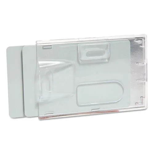 Baumgartens Baumgartens 47840 Sealable ID Card Holders Vertical 2.62 x 3.75 50/PK — product photo
