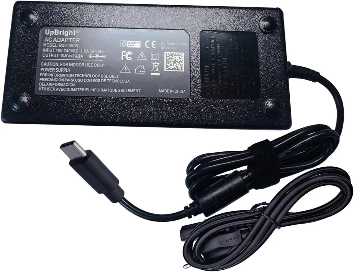 NShi NShi 100W USB-C AC Adapter for Wacom MobileStudio Pro 13/16 — product photo