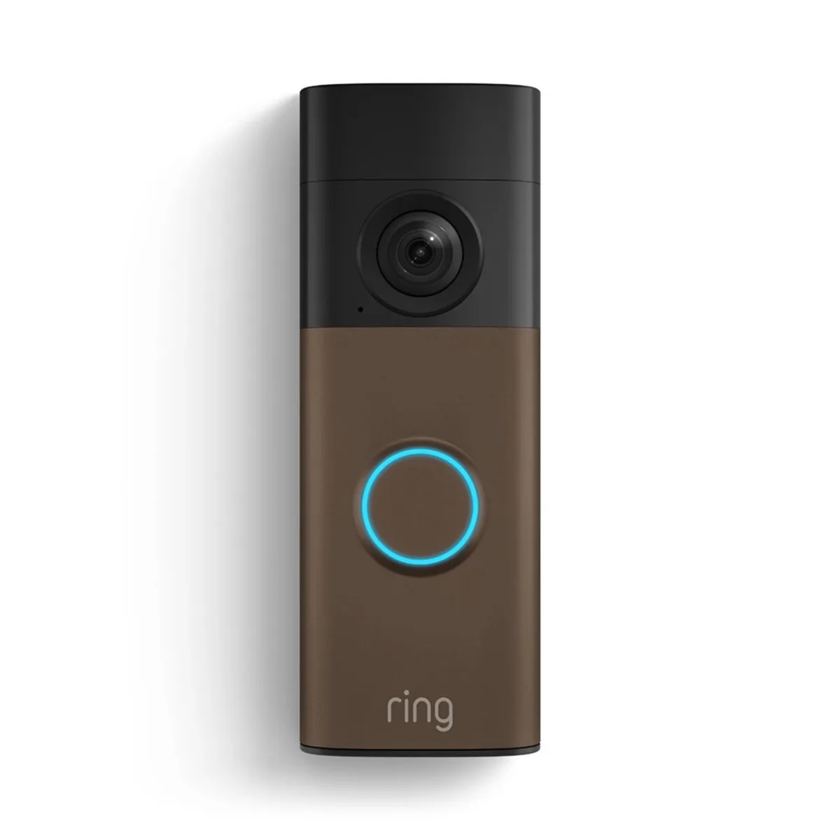 Ring Ring Battery Doorbell Matte Mocha 1920x1920 HDR 6x Zoom 140° 173° 2.4/5GHz Wifi 6 — product photo