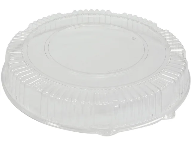 WNA WNA A12PETDM Caterline Dome Lids Clear 12" 25 Carton — fotografie produktu