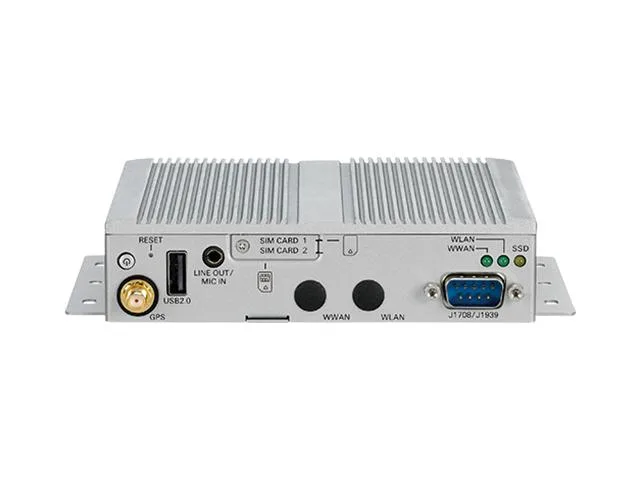 Compact fanless barebone mini PC with rugged metal casing