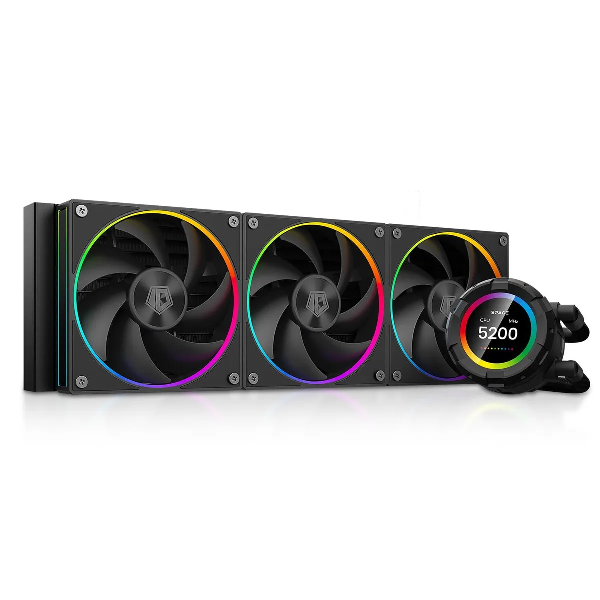 PMDG PMDG 2 in 1 Accessory ID-COOLING SL360 360mm 2.1" LCD 2500 RPM — product photo