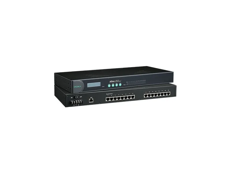 Moxa Moxa NPort 5610-8 8-port RS-232 rackmount device server — product photo