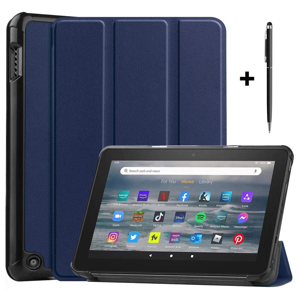 Werleo Werleo Tablet Case Blue for Fire 7 12th Gen 2022 — product photo