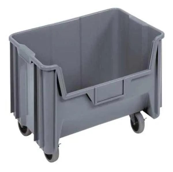 Quantum Storage Systems Quantum Storage Systems QGH705MOBGY Mobile Storage Bin Gray 12 — product photo