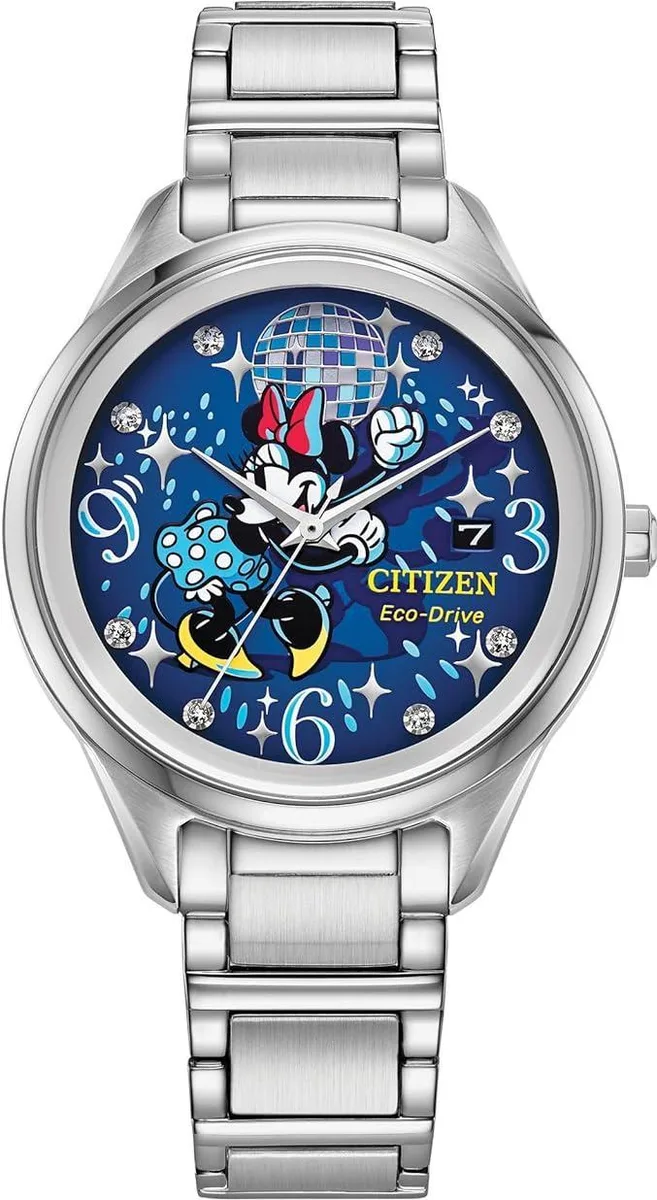 Citizen Citizen Disney Disco Minnie Eco-Drive 37mm watch — product photo