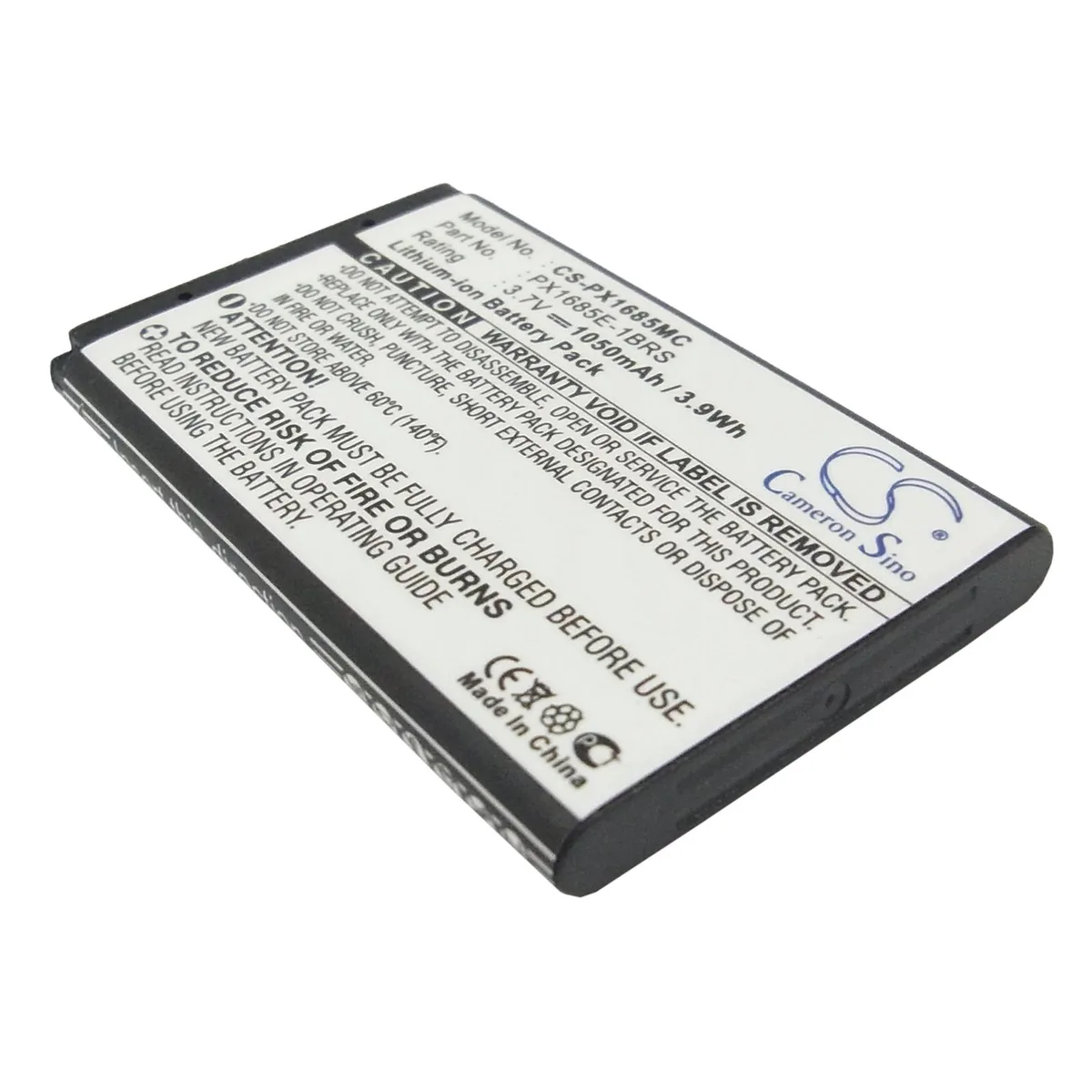 Cameron &amp; Co Cameron &amp; Co DS-CS-PX1685MC camera battery 1.05 Ah 3.7 V black — product photo