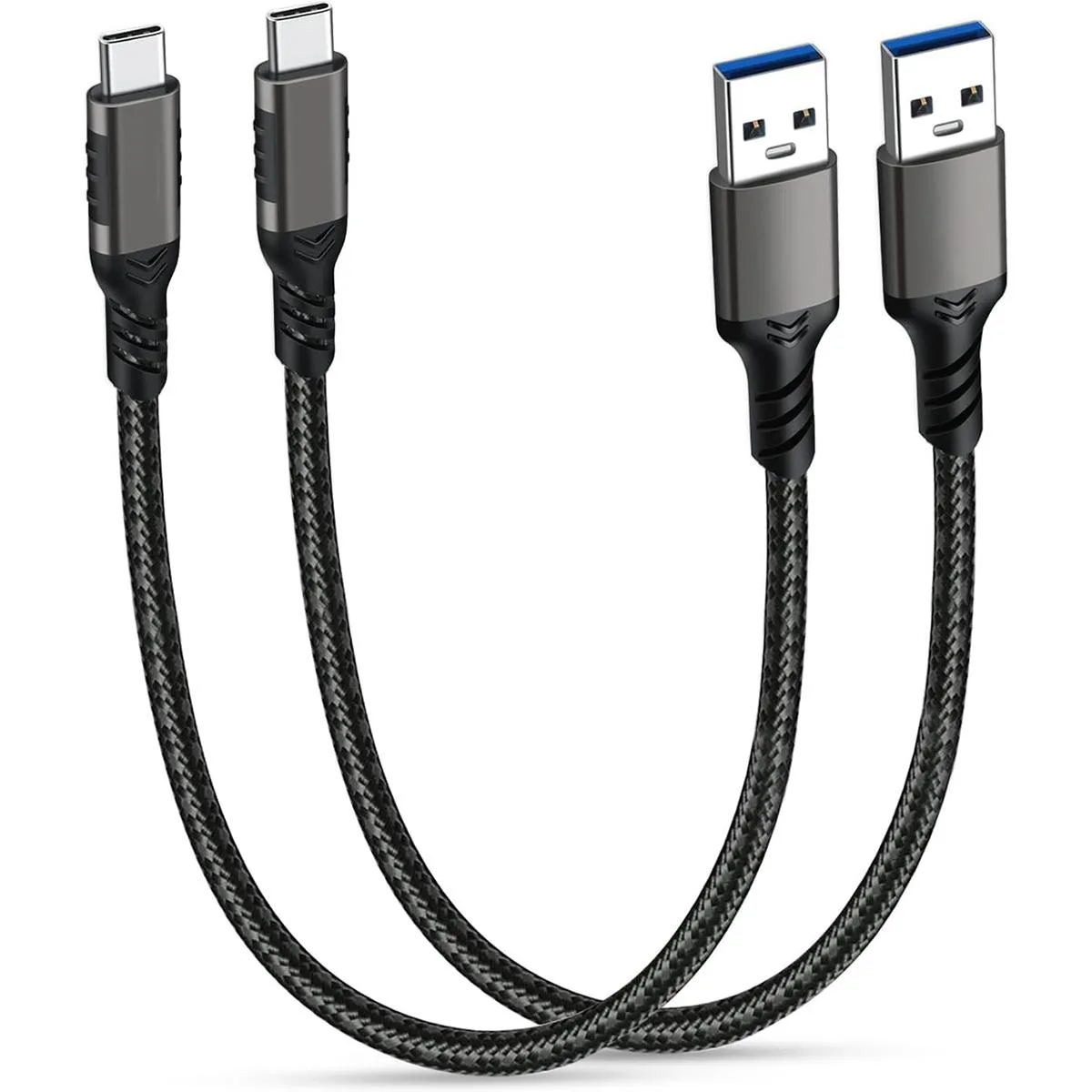 IHDAPP IHDAPP USB A to USB C Cable 2 Pack 1.6FT 10Gbps 60W 3A — product photo