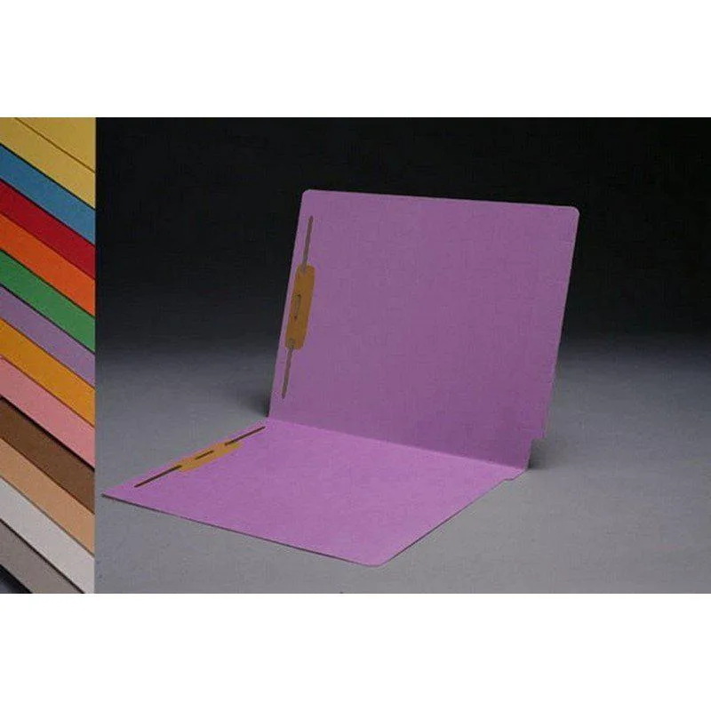 BSP FIling BSP Filing 14pt Lavender End-Tab File Folders Box of 50 — product photo
