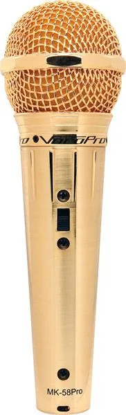 VocoPro VocoPro MARK-58 PRO Gold Vocal Microphone 20ft Cable — product photo