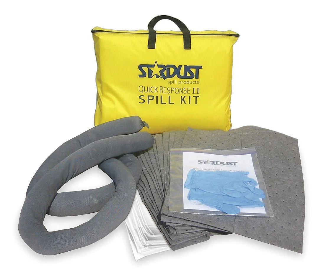 Stardust Stardust D715 Spill Kit Chem Hazmat Yellow 6 gal 15 pads 2 socks — product photo