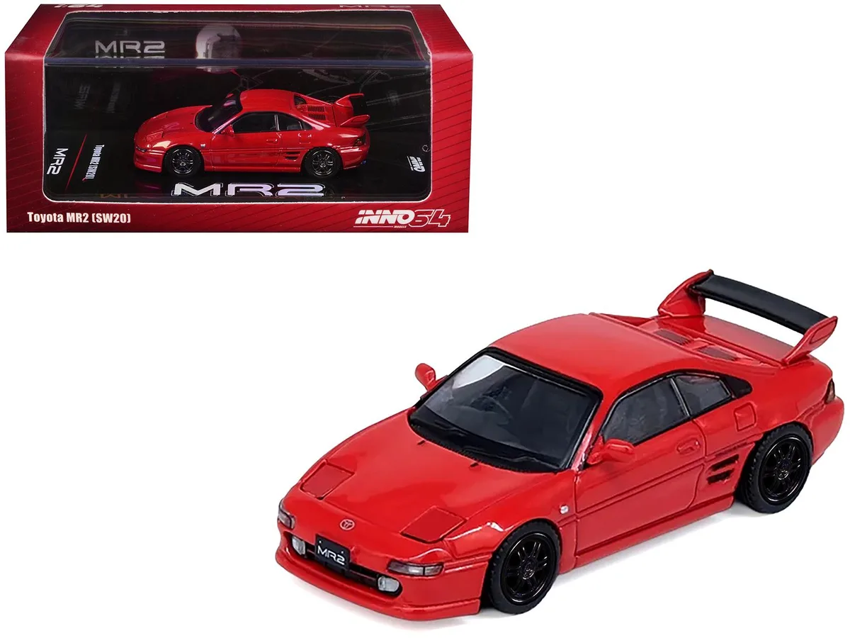Inno Models Inno Models Toyota MR2 SW20 RHD Red 1/64 Diecast Car — product photo