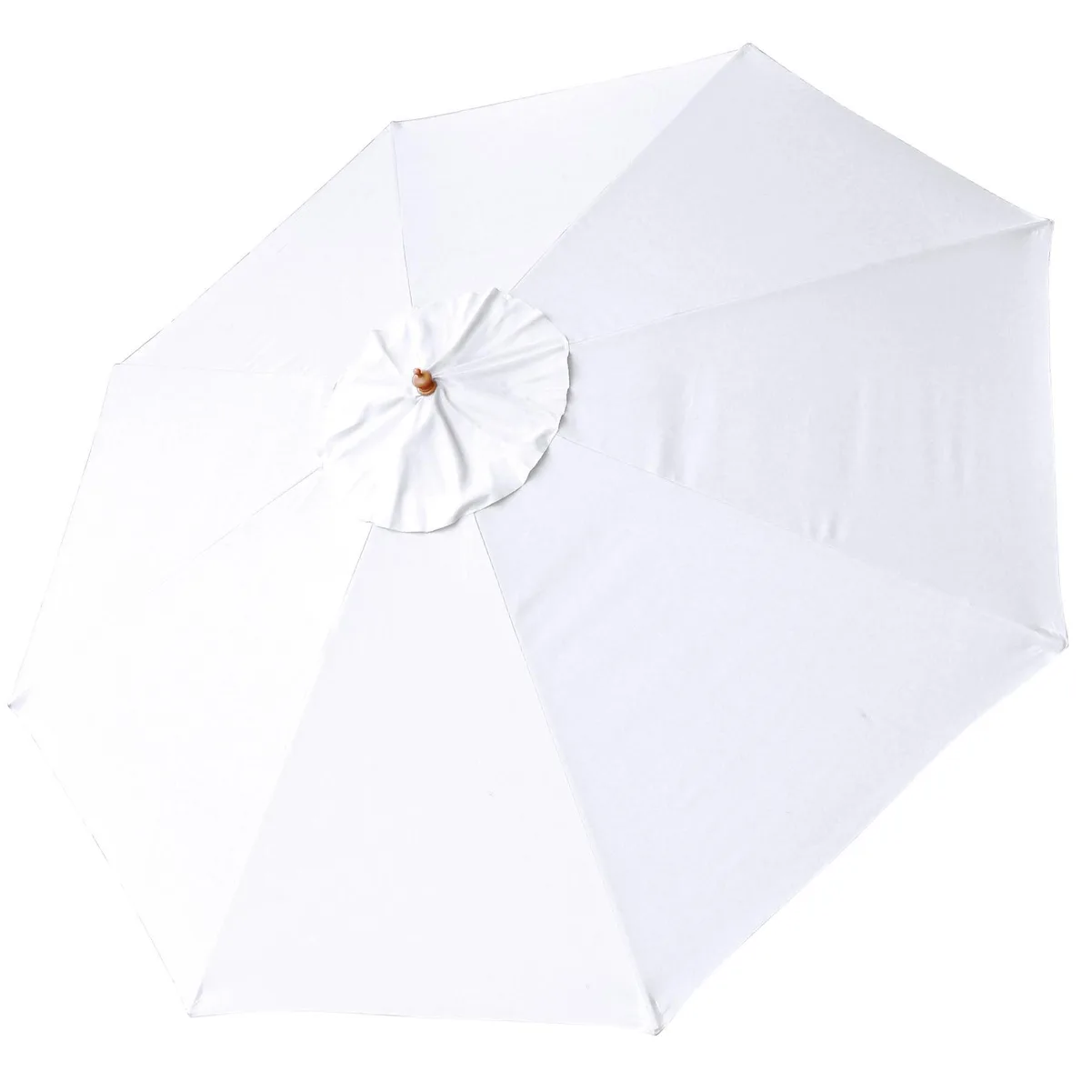 Yescom USA, Inc. Yescom USA, Inc. 13 ft Patio Umbrella Replacement Canopy White — product photo