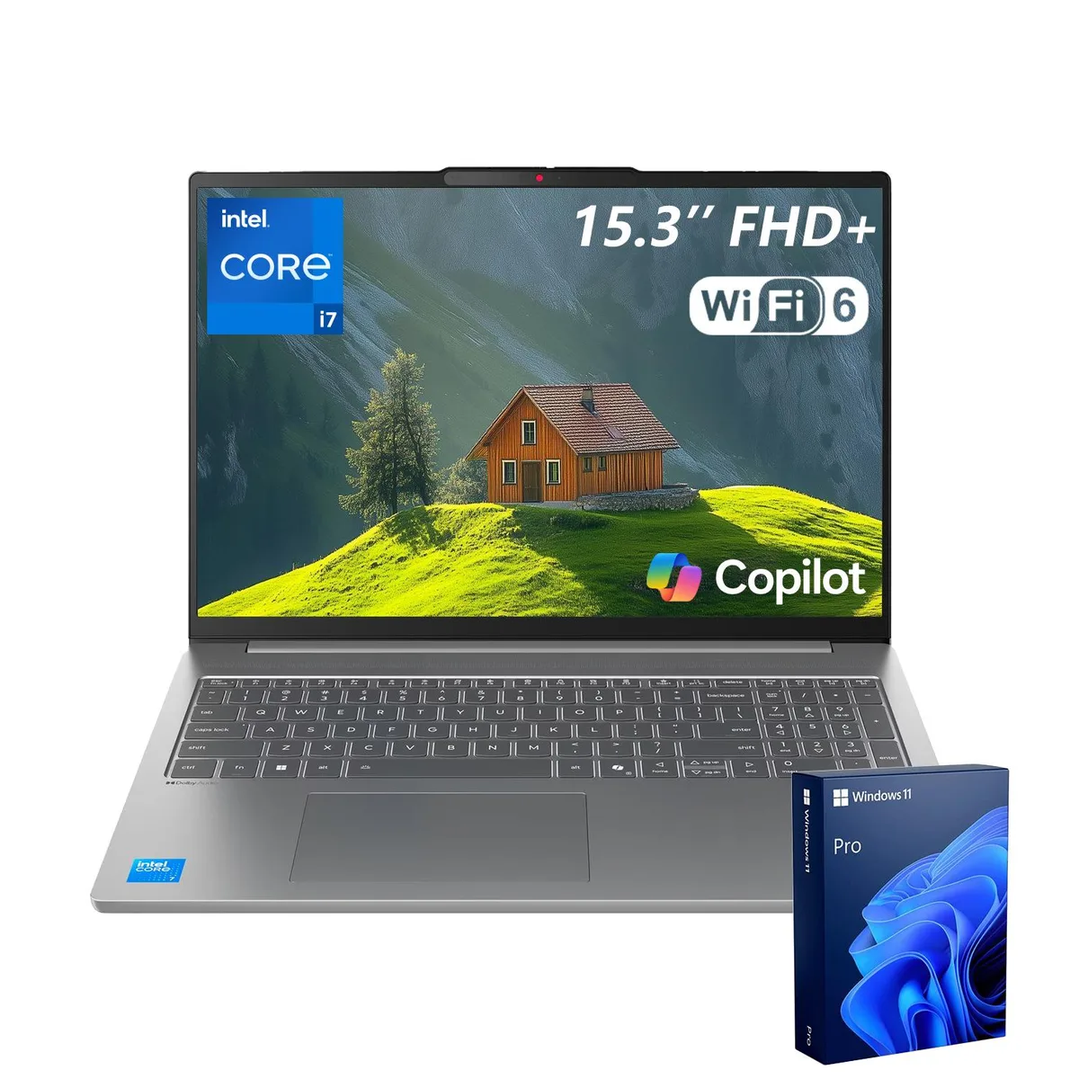 Lenovo Lenovo IdeaPad Slim 3 15IRH10 laptop i7-13620H 40GB 1TB Grey — product photo