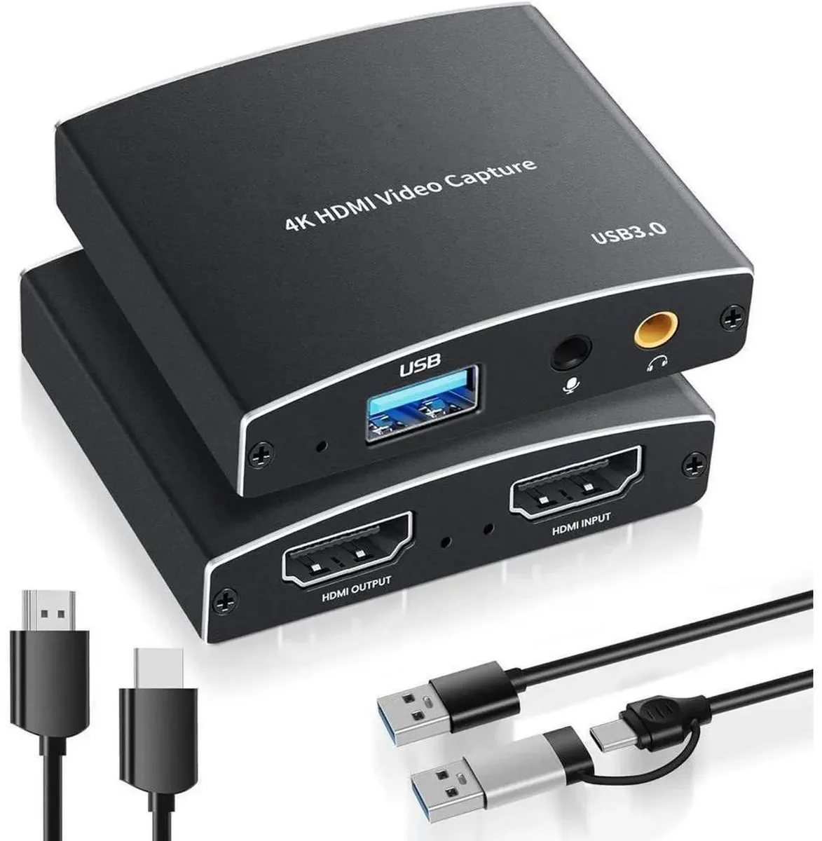 SMUGDESK SMUGDESK USB 3.0 4K 60Hz HDMI Capture Card 1080P 60FPS Loopout — product photo