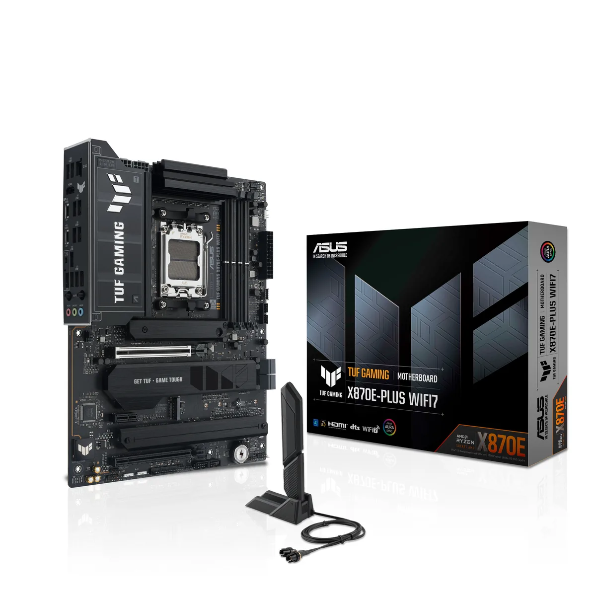 ASUS ASUS TUF GAMING X870E-PLUS WIFI7 AMD motherboard — product photo