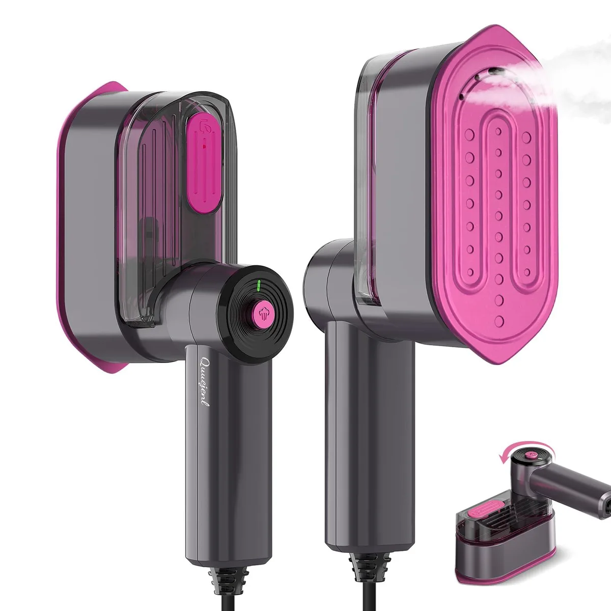 Hamilton Beach Travel Steamer Iron Purple 800W 10s Heat — product photo